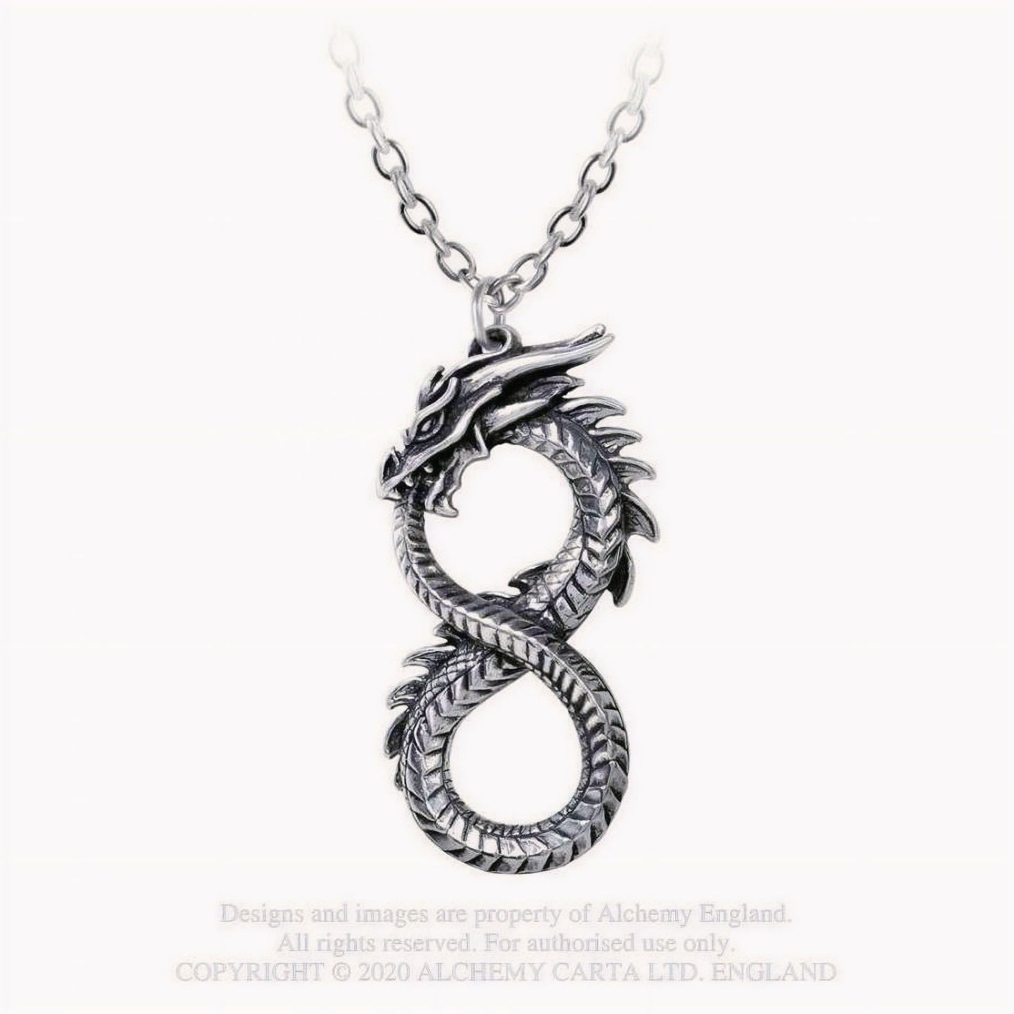 Infinity Dragon Hanger - Halsketting