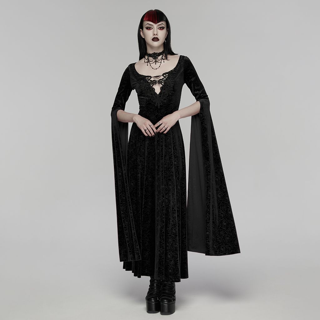 Empress Maxi Jurk Zwart