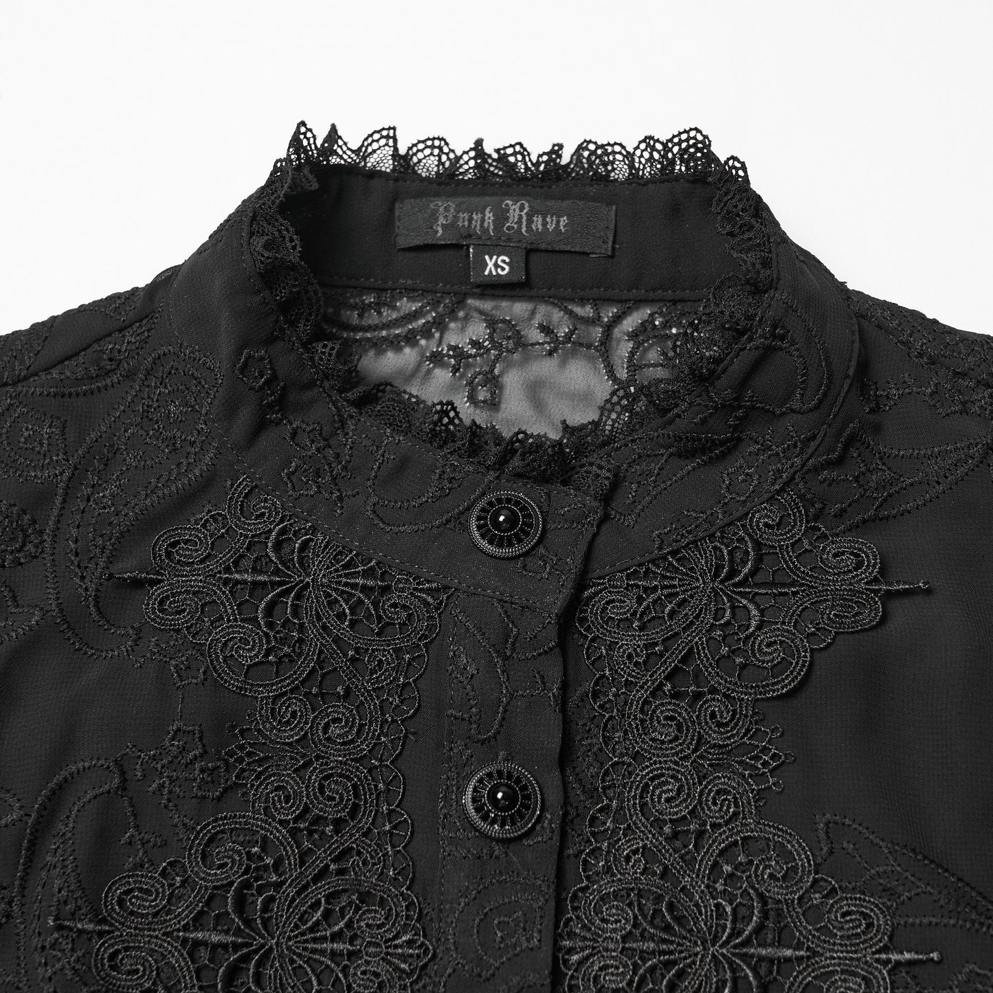 Punk Rave Eternity Blouse Zwart
