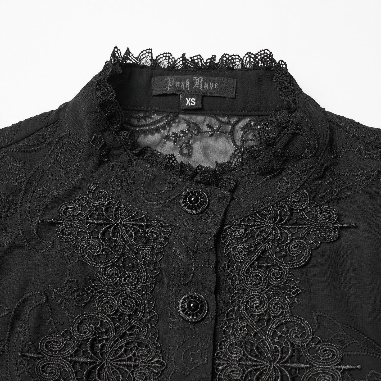 Punk Rave Eternity Blouse Zwart