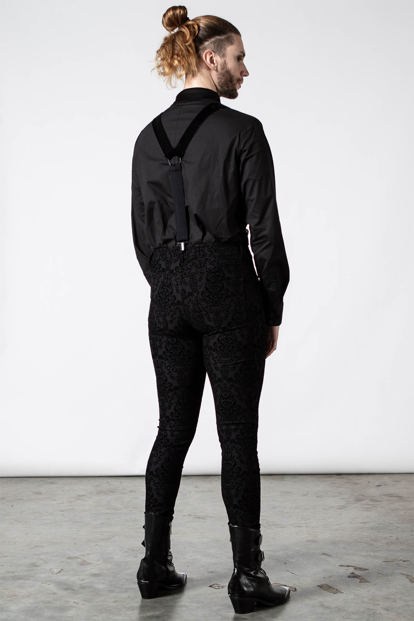 Killstar Last Wishes Suspender Pants