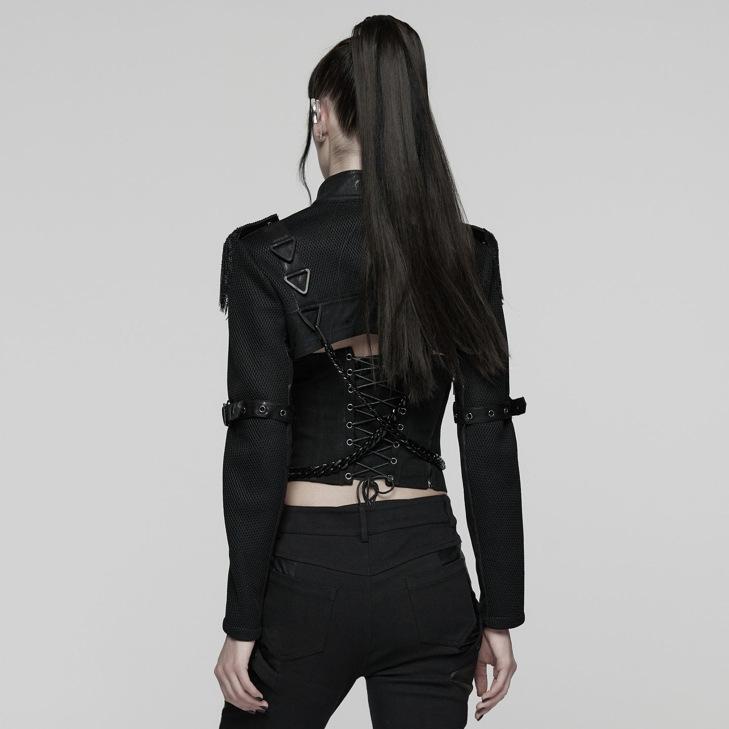 Punk Rave Black Mission Shrug Dames