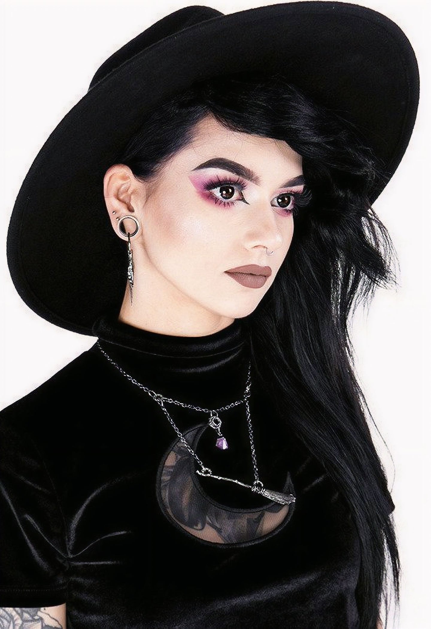 Witch Broomstick Halsketting