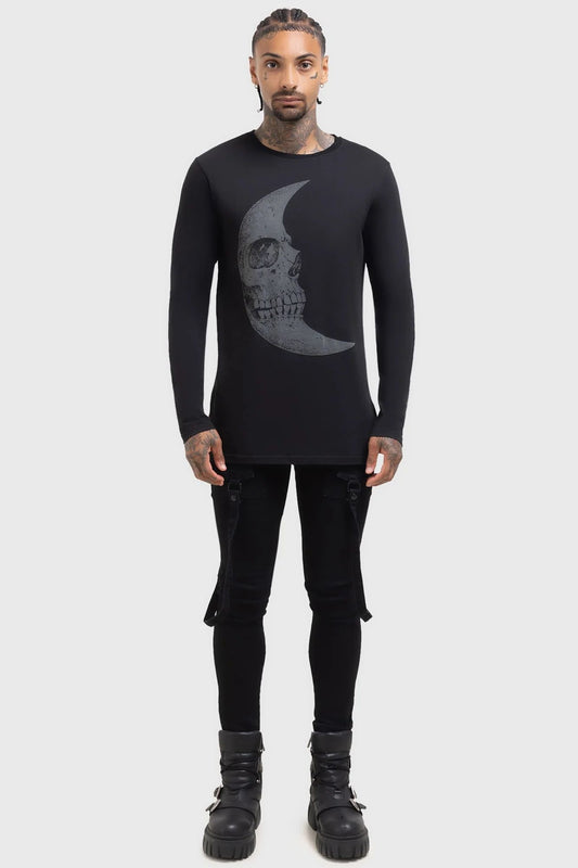 Kihilist Lunar Crescent Long Sleeve Top