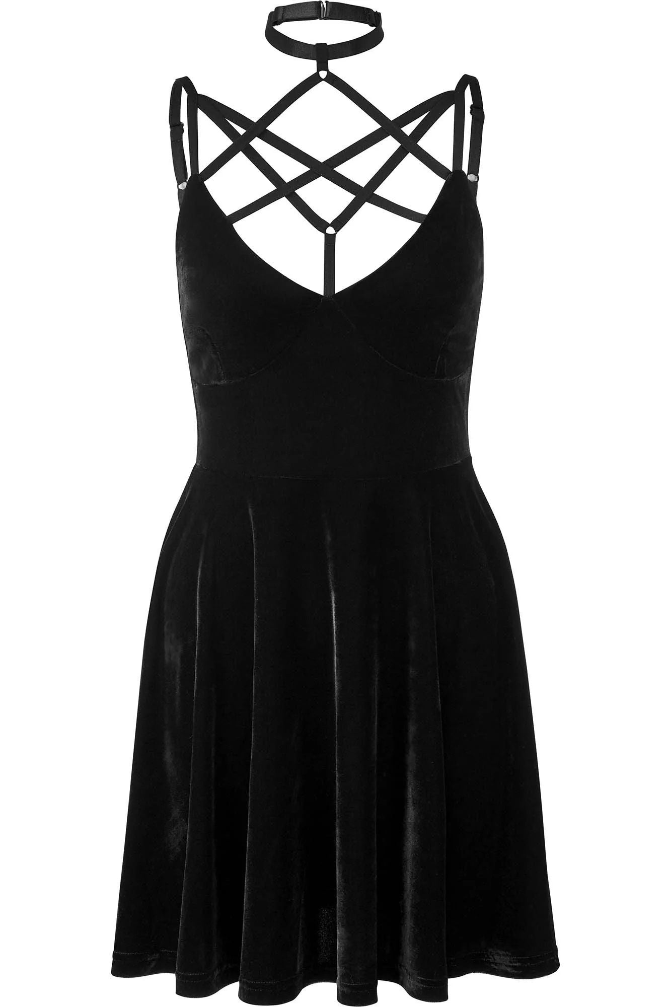 Killstar Magica Skaterjurk Zwart