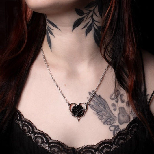Heart of Blackness Halsketting
