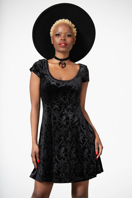 Killstar Devilry Jurk Zwart