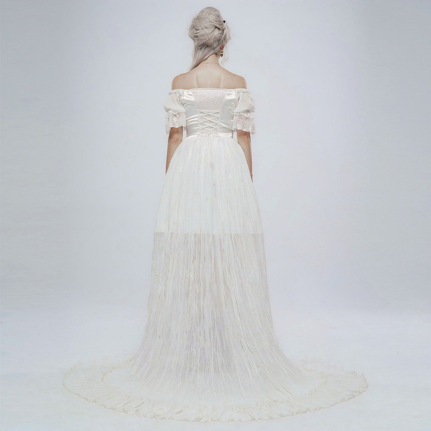 Eye of the Storm Dress White