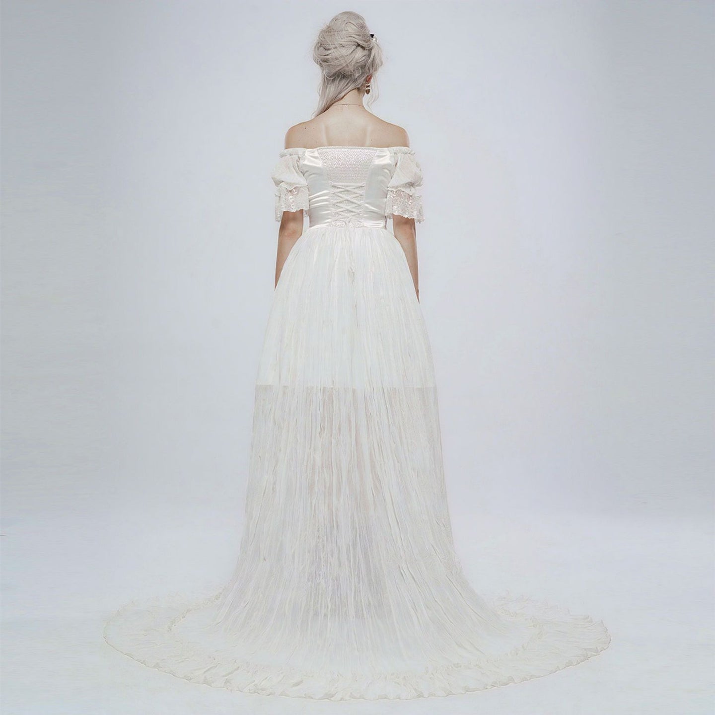 Eye of the Storm Dress White