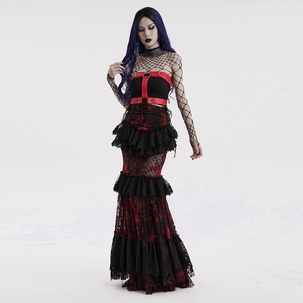 Haunt Me Harness Rood