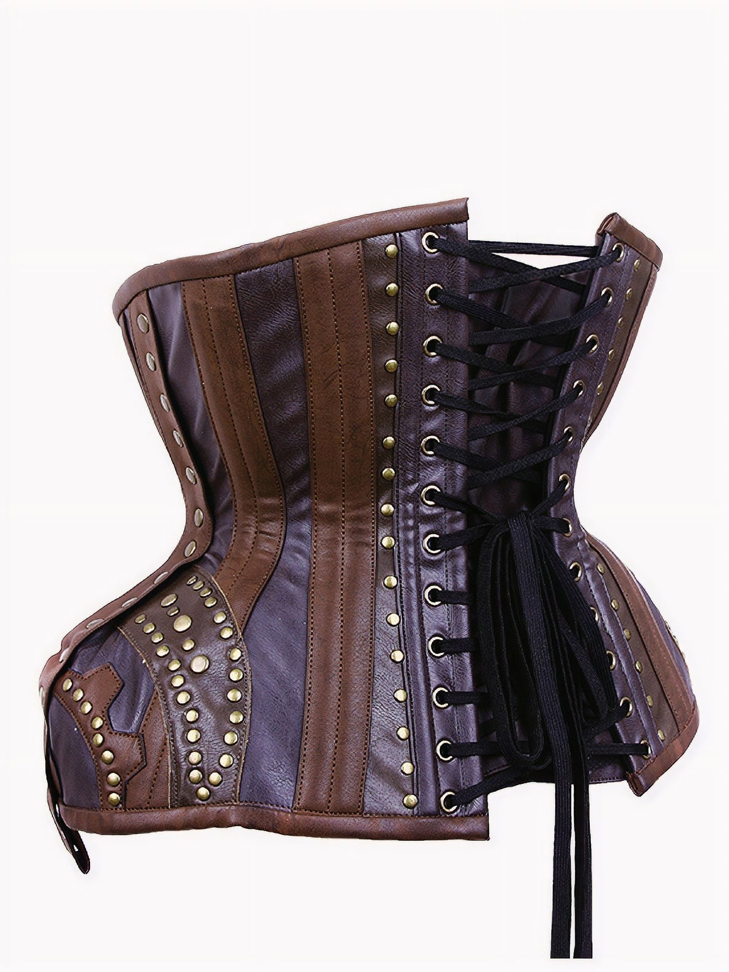 WH7 Steampunk Gears Underbust Korset
