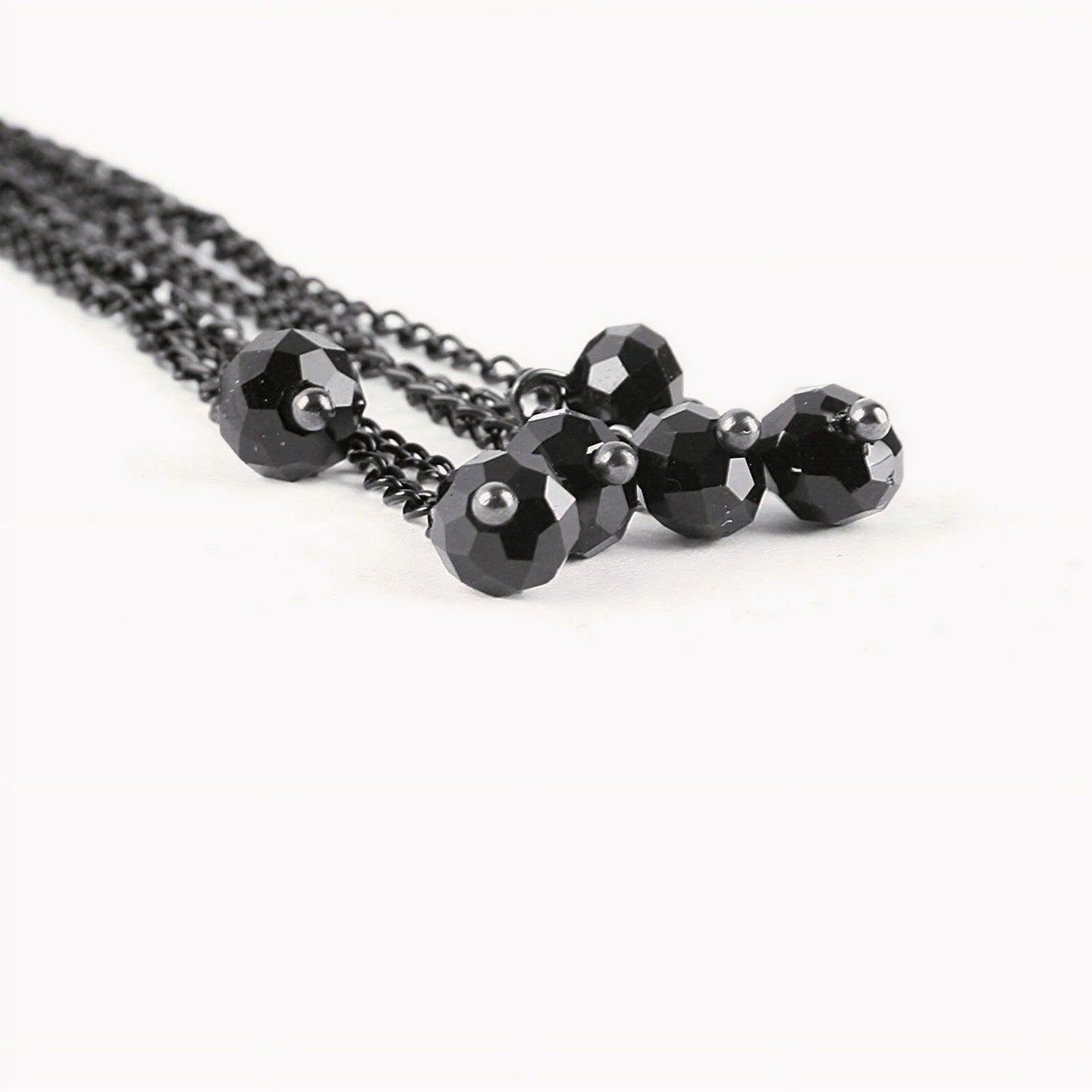 Punk Rave Black Roses Collier