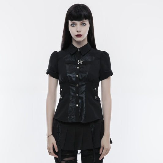 Punk Rave Pursuit Shirt Zwart
