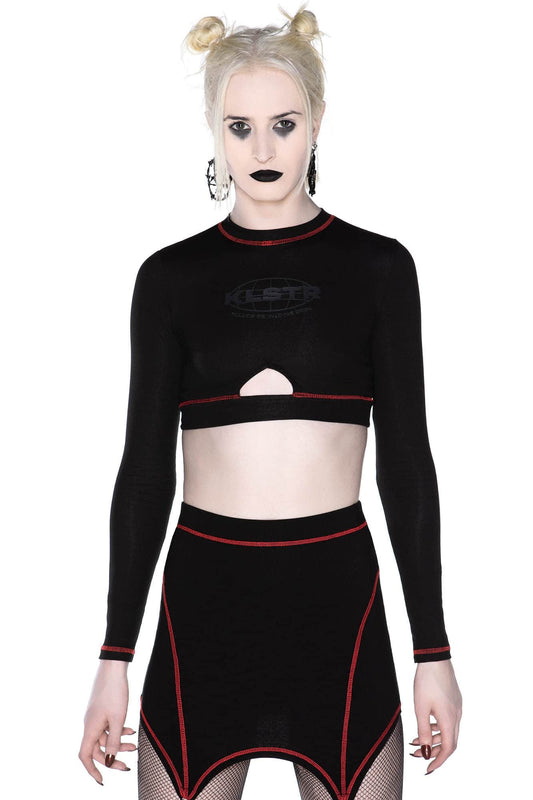 Killstar Hacker Long Sleeve Top