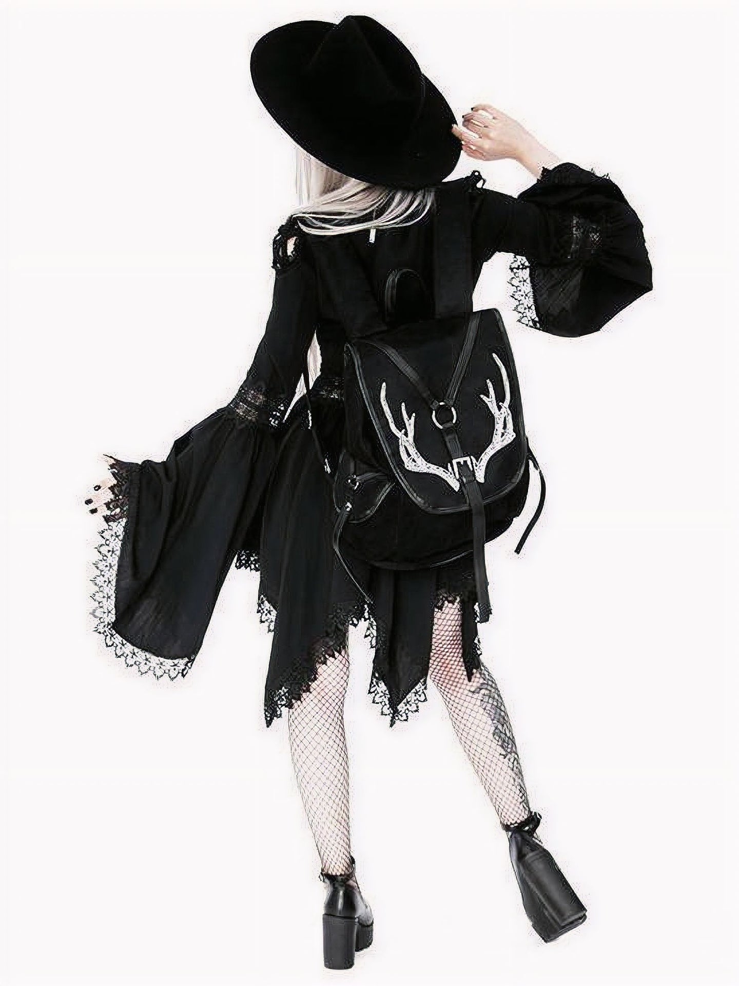 Black Antlers Backpack