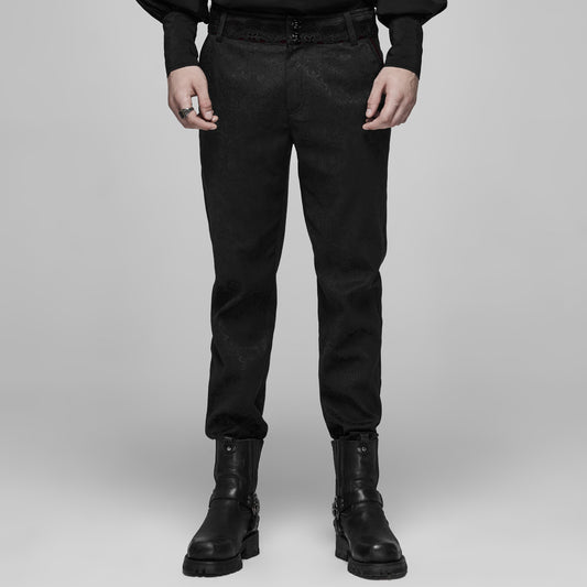 Ready For You Broek Zwart/Rood