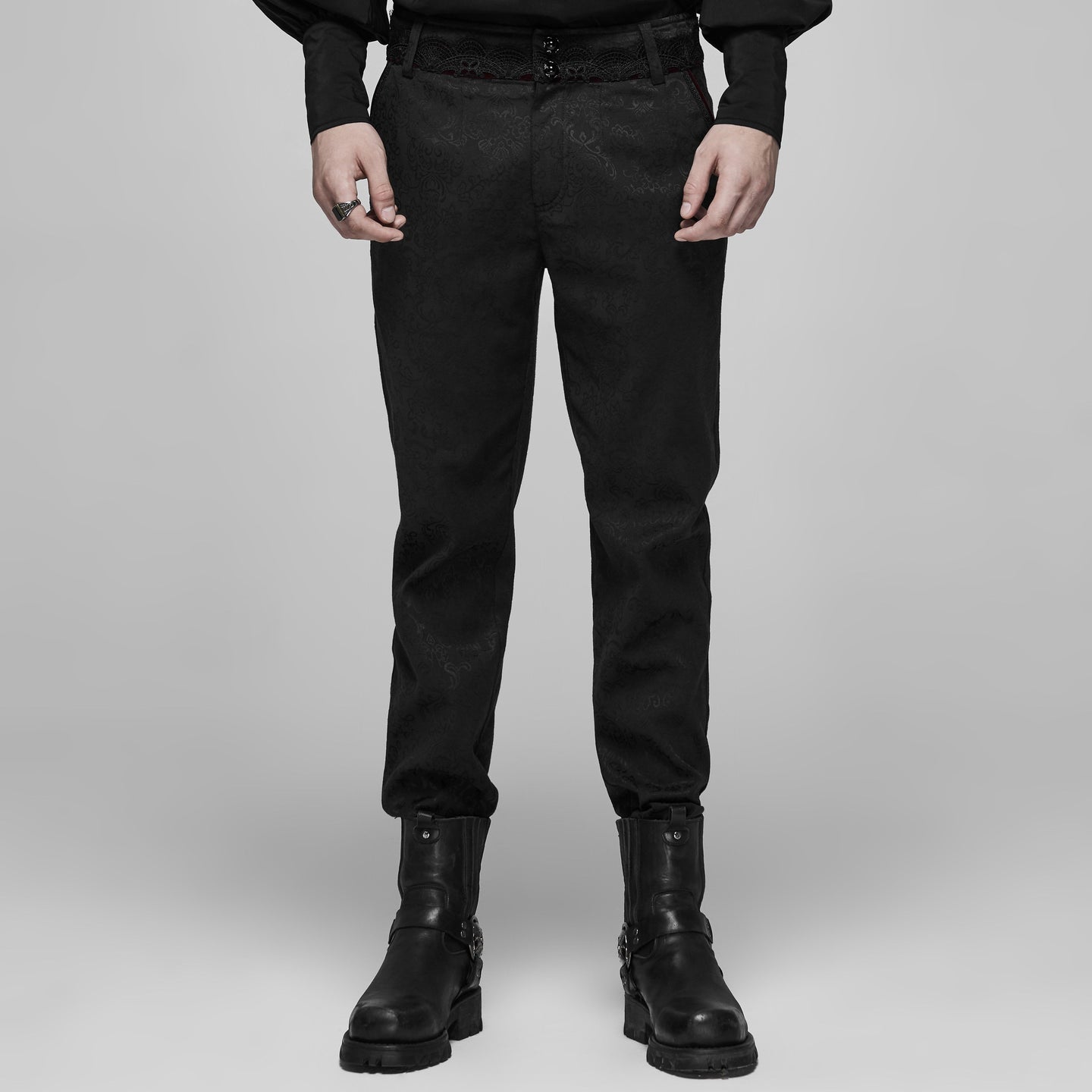 Ready For You Broek Zwart/Rood
