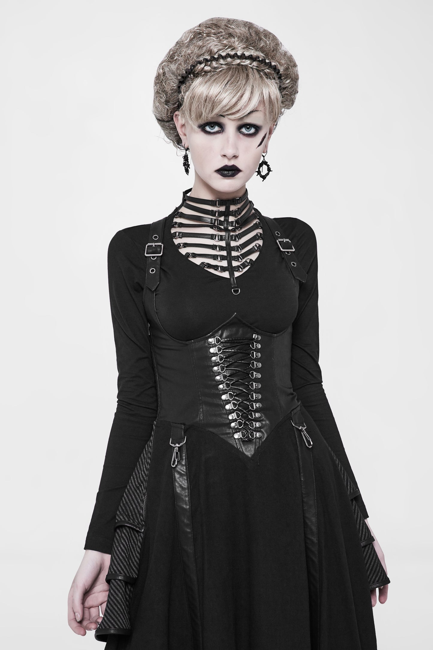 Beating Heart Underbust Jurk - Rok