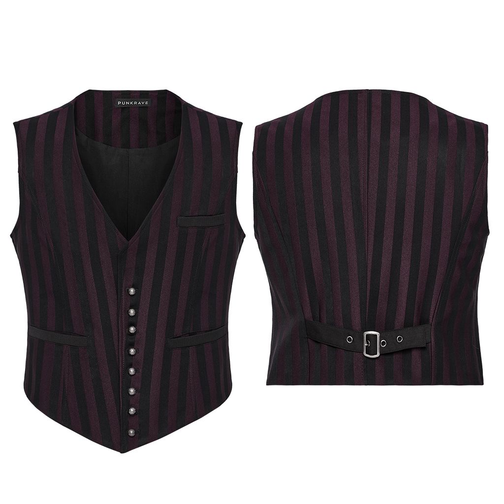 Thrill Gilet Zwart - Rood
