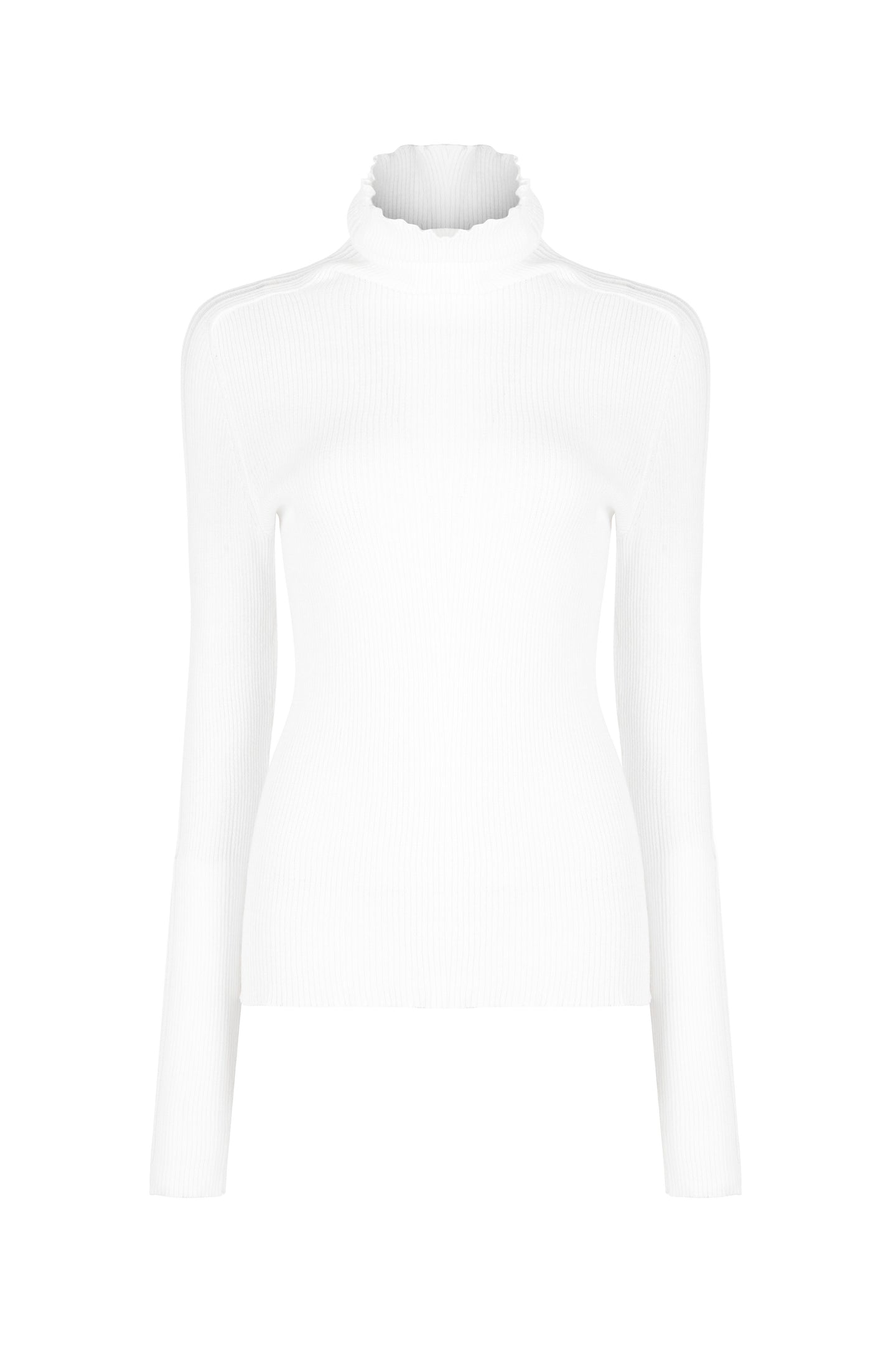 Distance Long Sleeve Top Wit