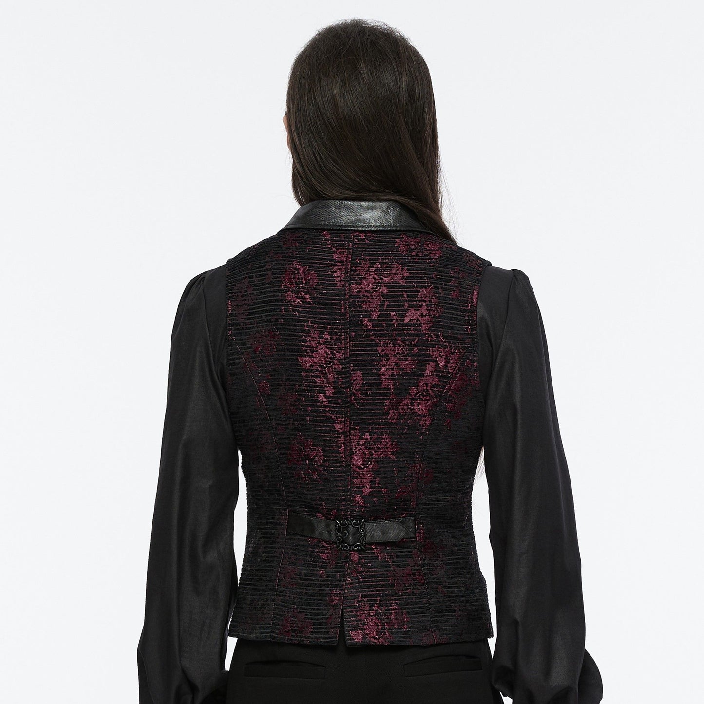 Free Me Gilet Rood - Zwart