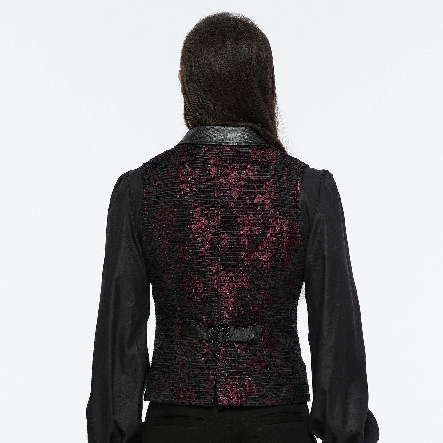 Free Me Gilet Rood - Zwart