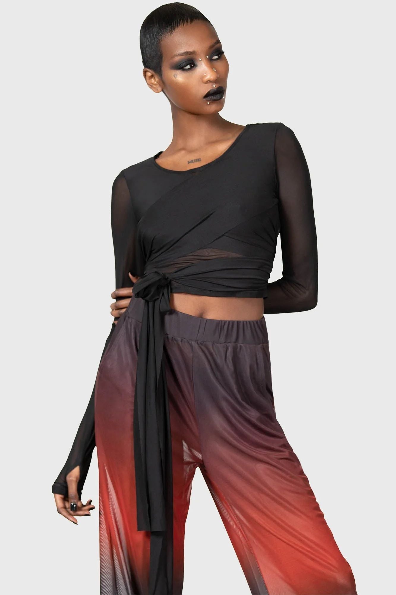 Killstar Sunset Wrap Top
