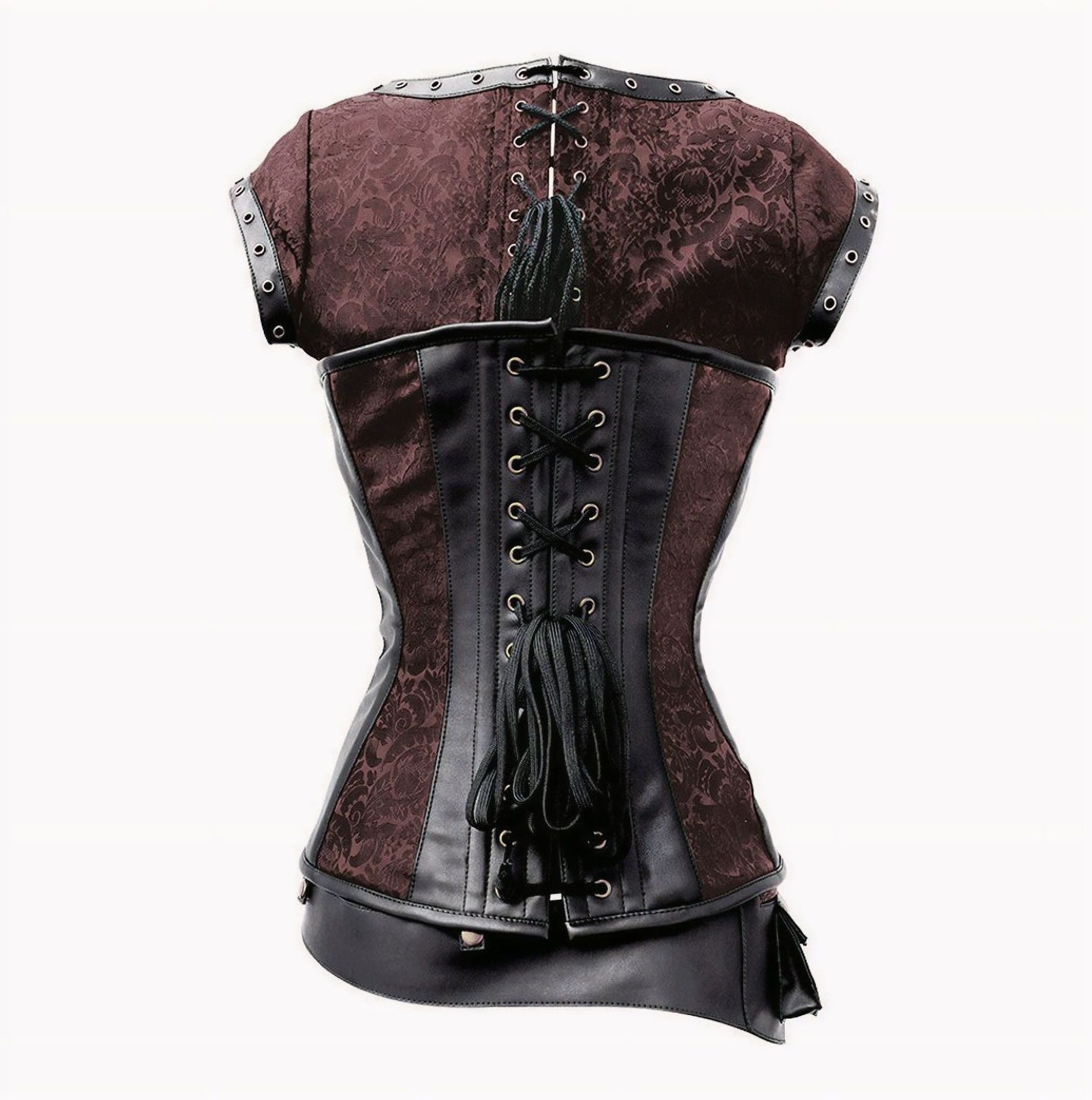 Clockwork Korset - Riem - Bolero Bruin/Zwart