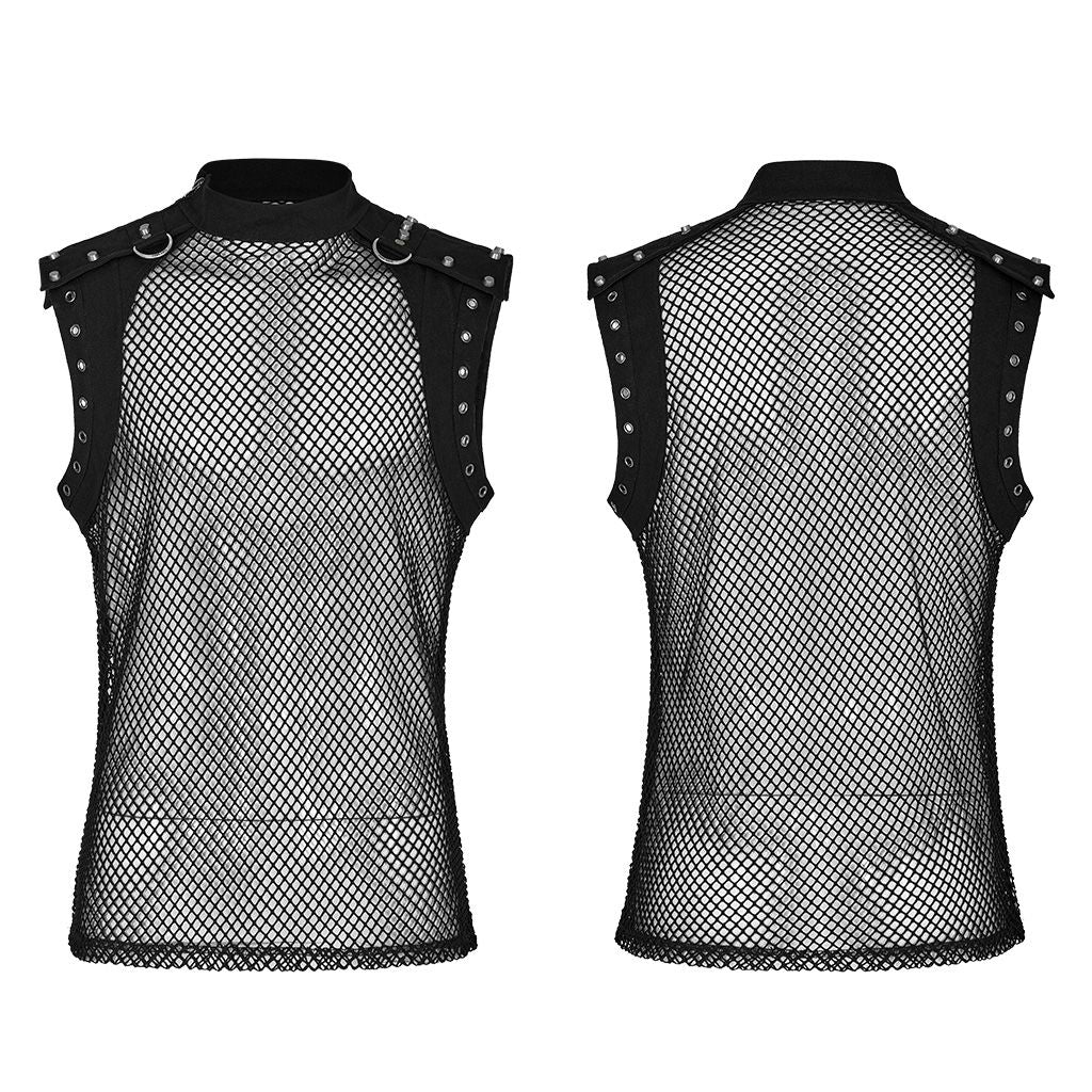 Burning Man Top Zwart