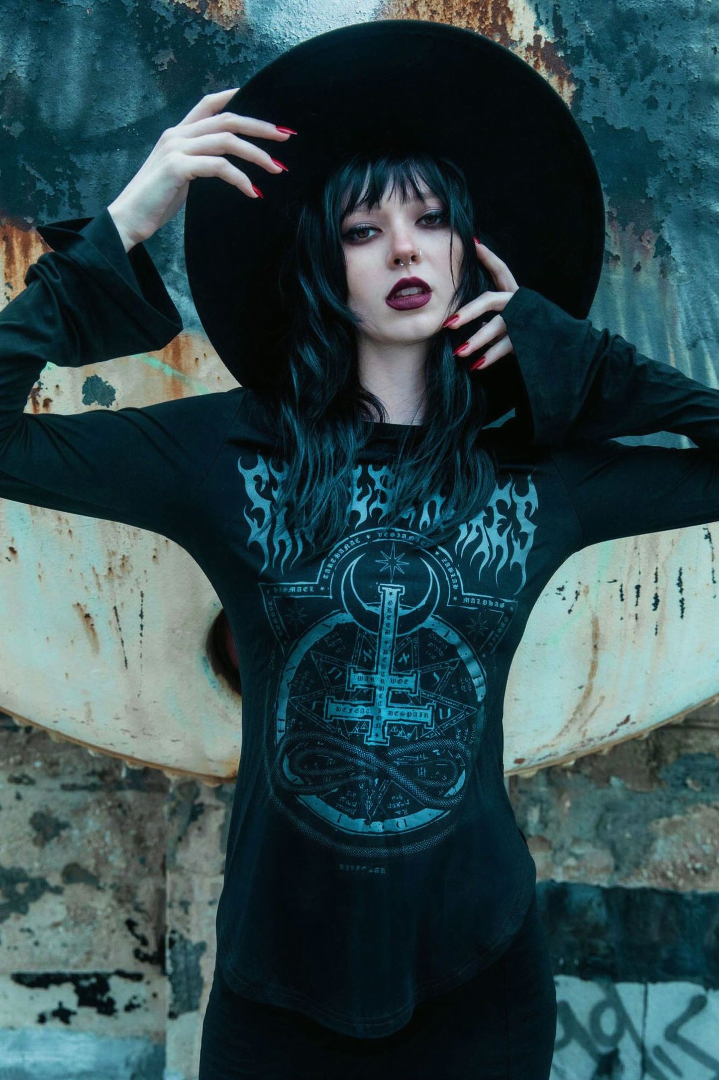 Killstar Leya Long Sleeve Top