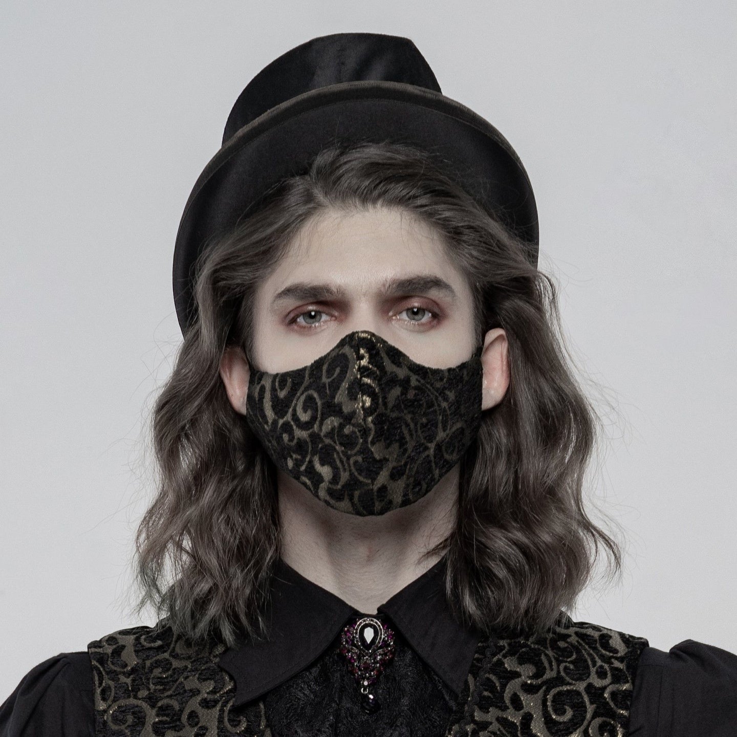 Result Mask Black/Gold