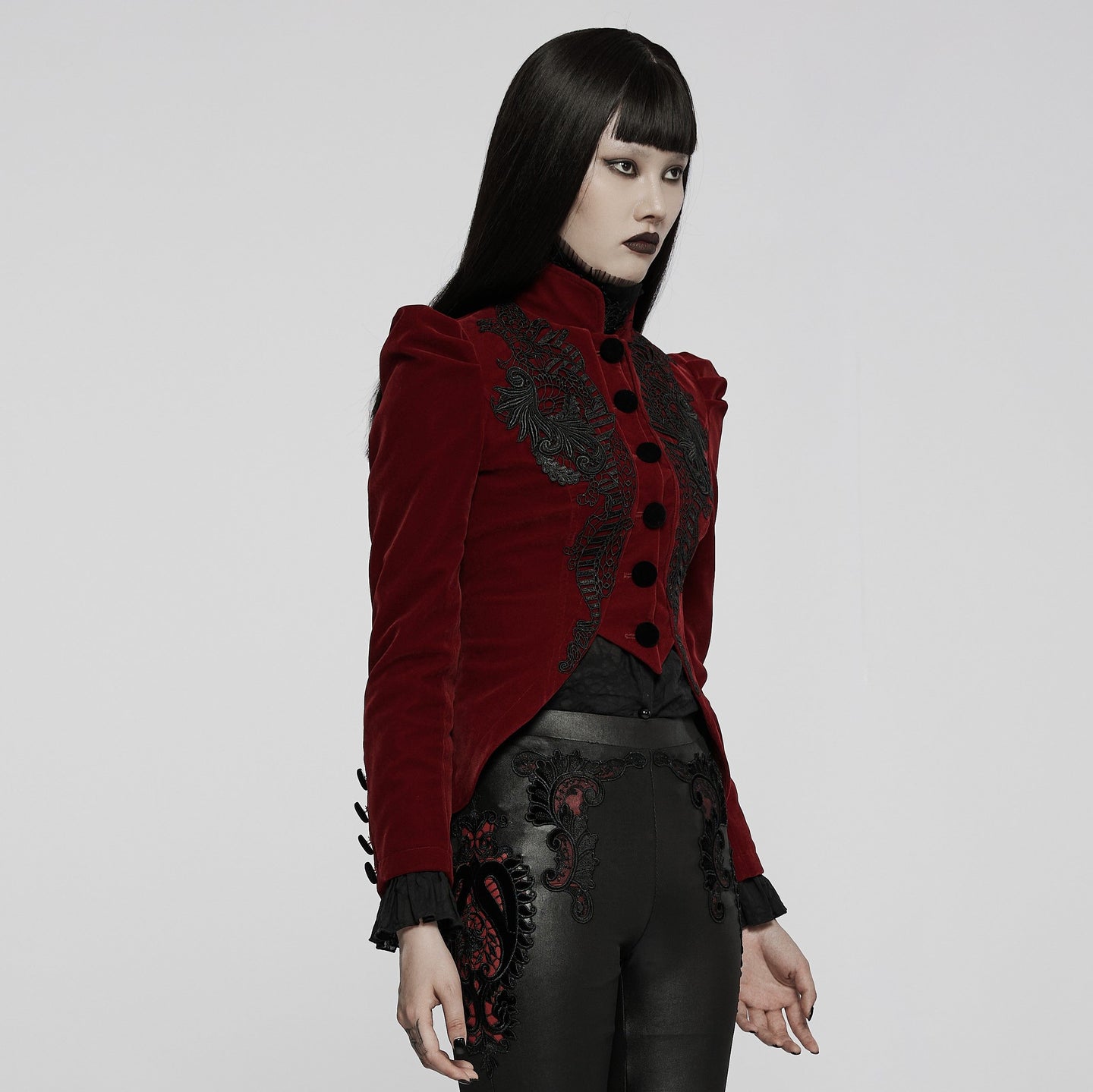 Nothing to Say Jacket Red - Black