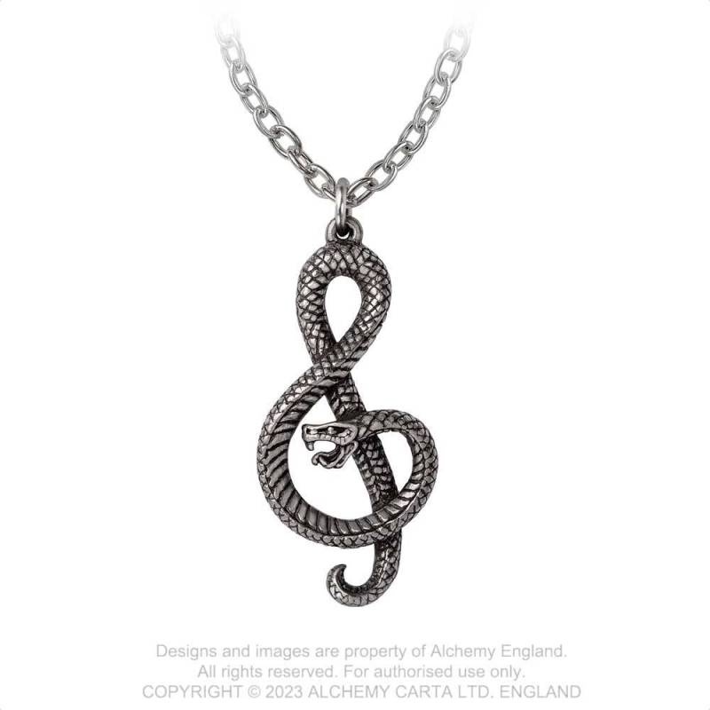 Playing the Devil's Tune Pendant - Necklace