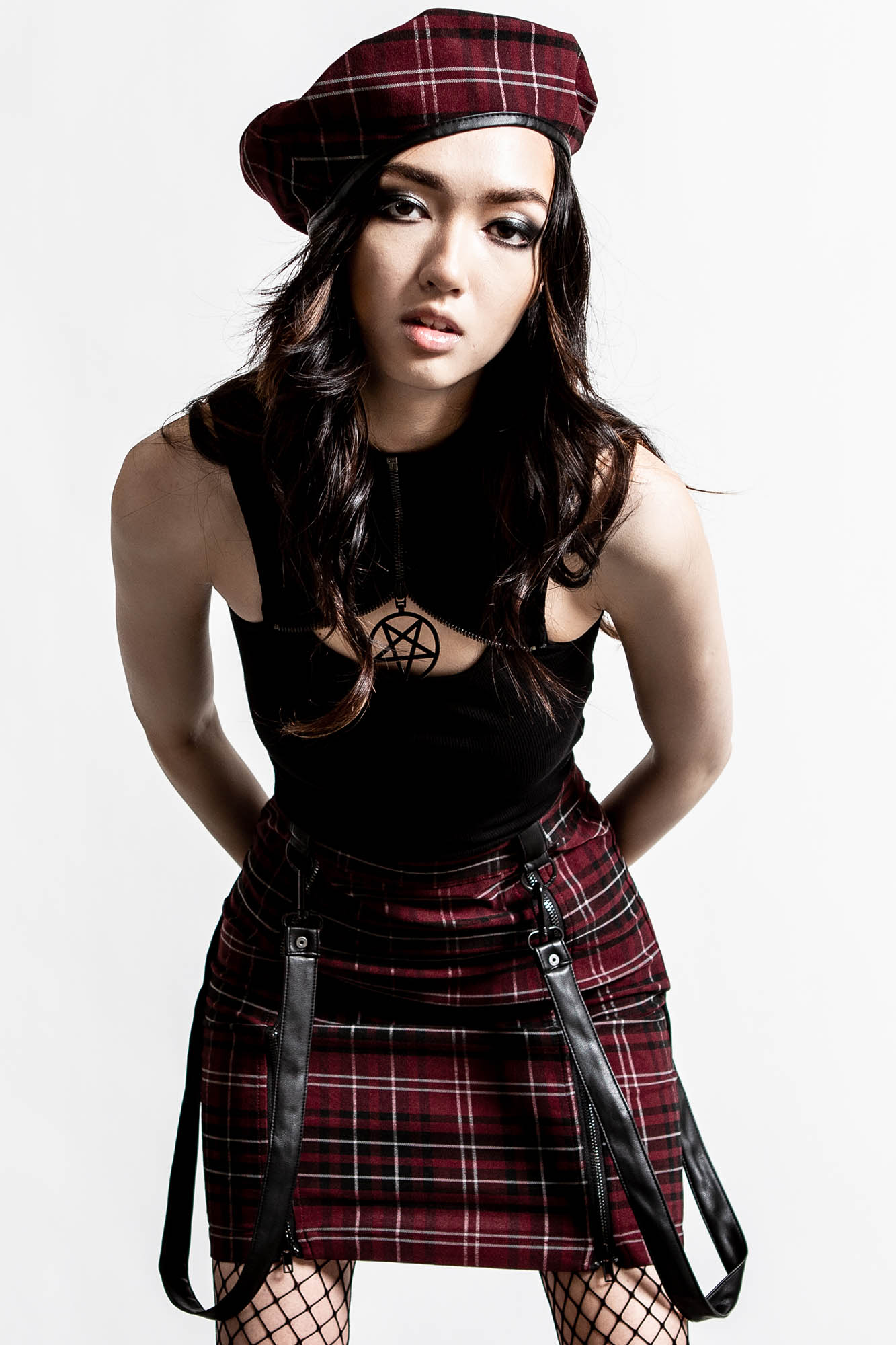 Daze of Our Lives Minirok Blood Tartan