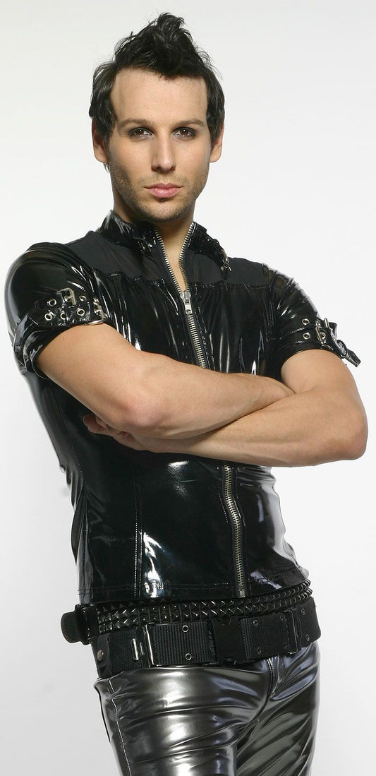Vinyl & Mesh Shirt