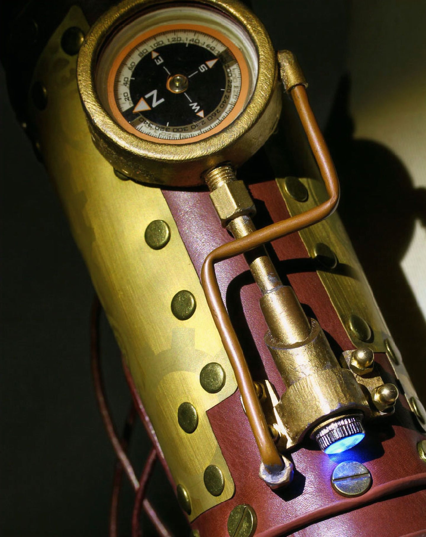 Steampunk Arm Guard Coffee