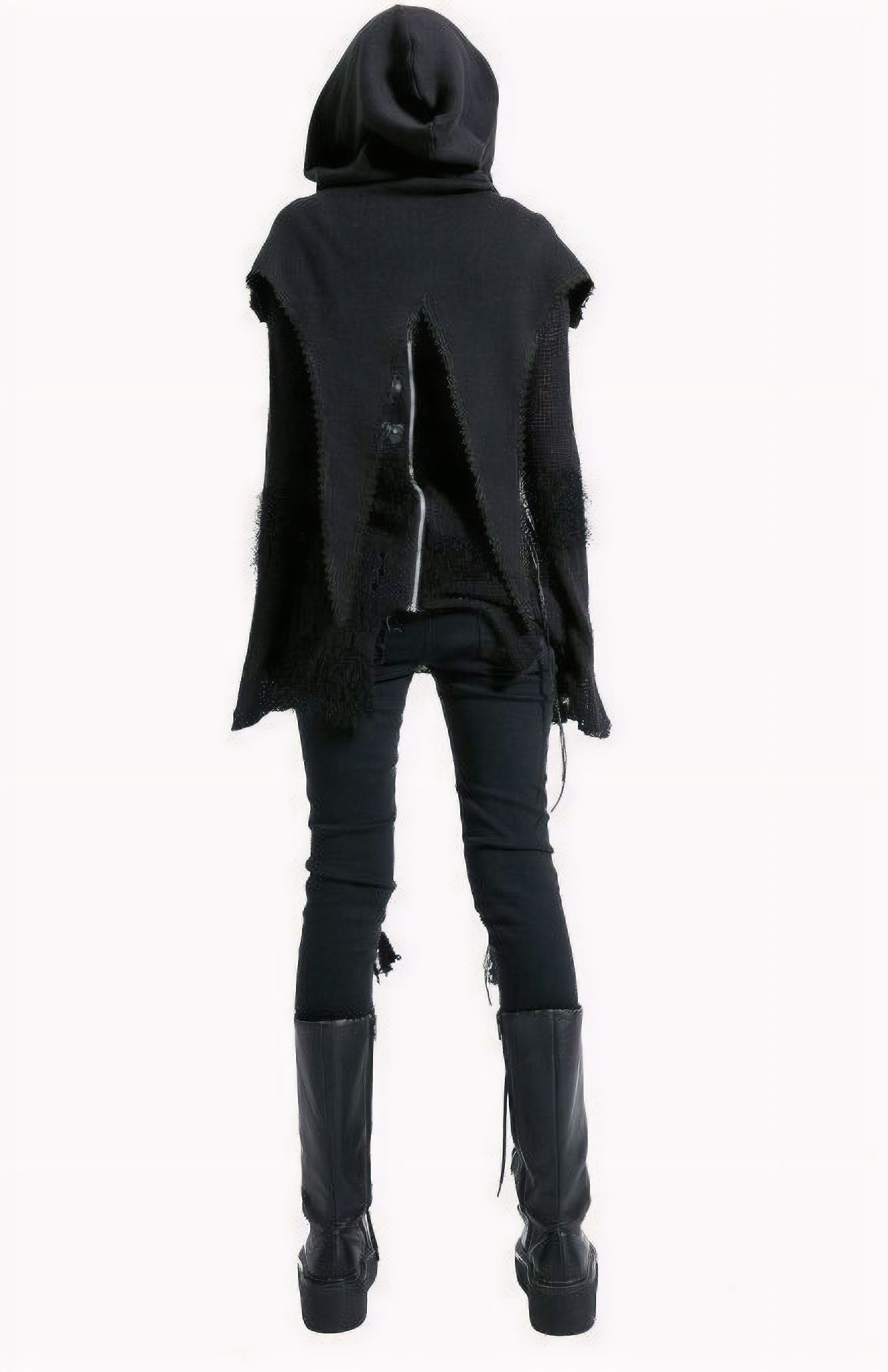 Black Fox Sjaal met Capuchon