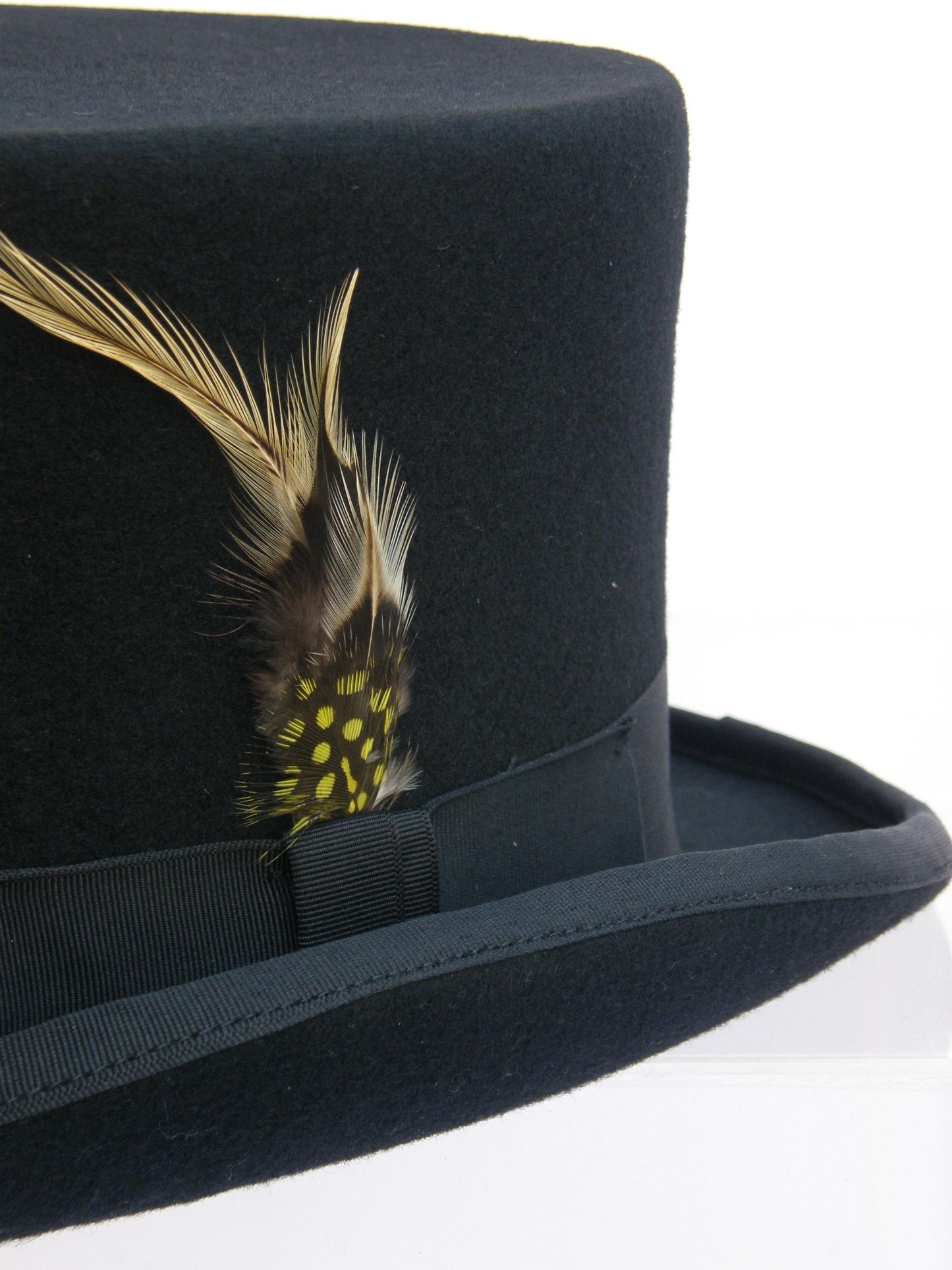 Topper Hat Wool Felt Black