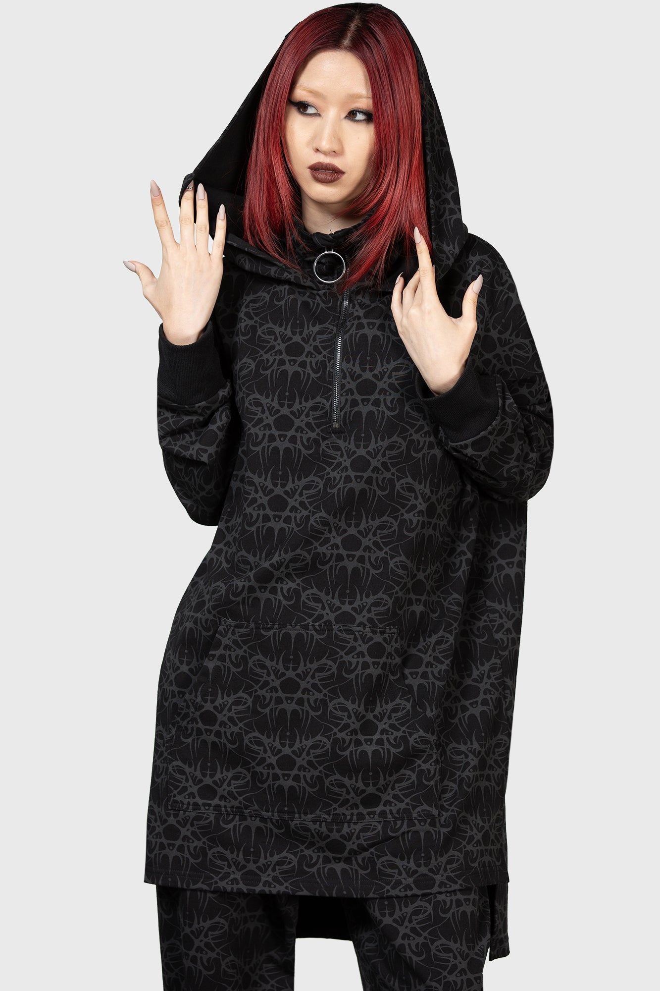 Killstar Cyborg Cell Oversized Hoody