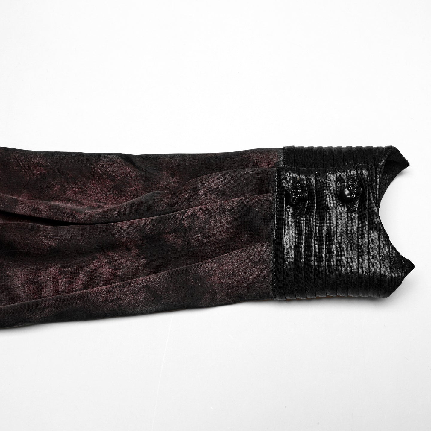 Punk Rave On My Way Shirt Zwart - Rood