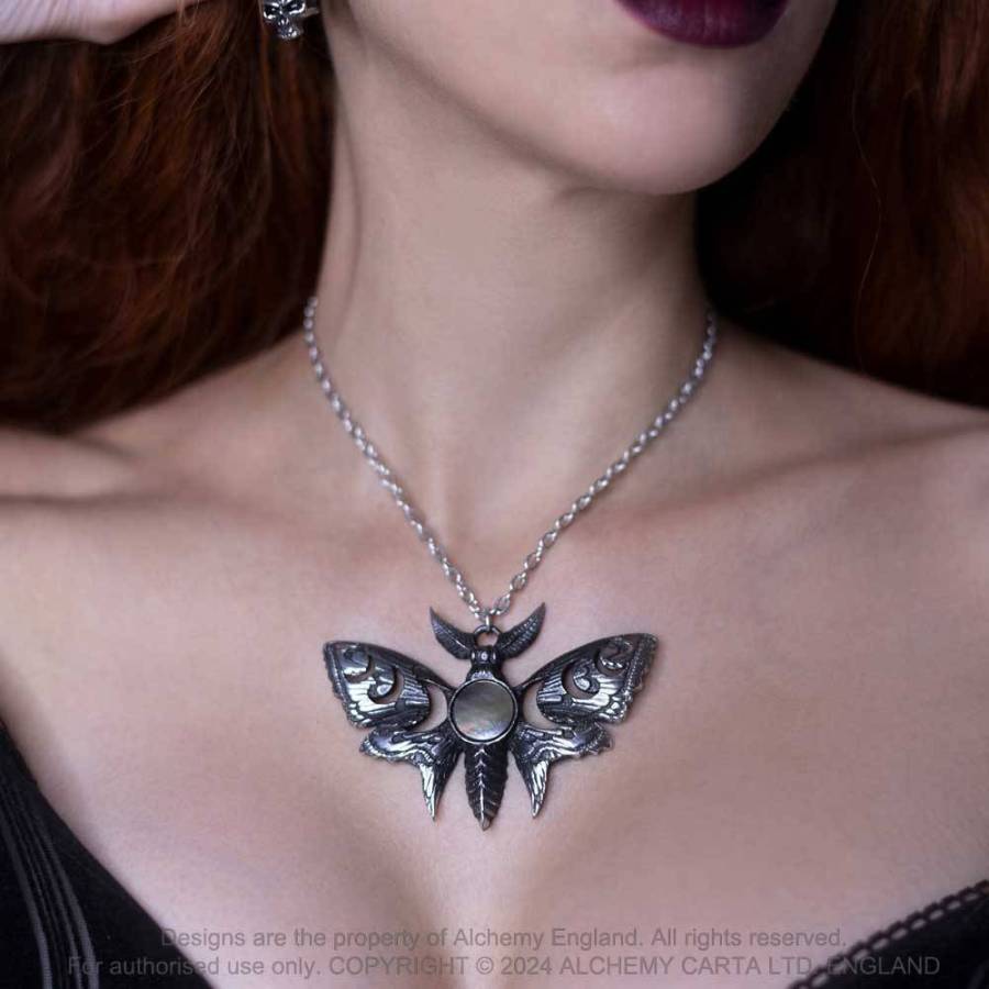 Lunar Moth Hanger - Halsketting