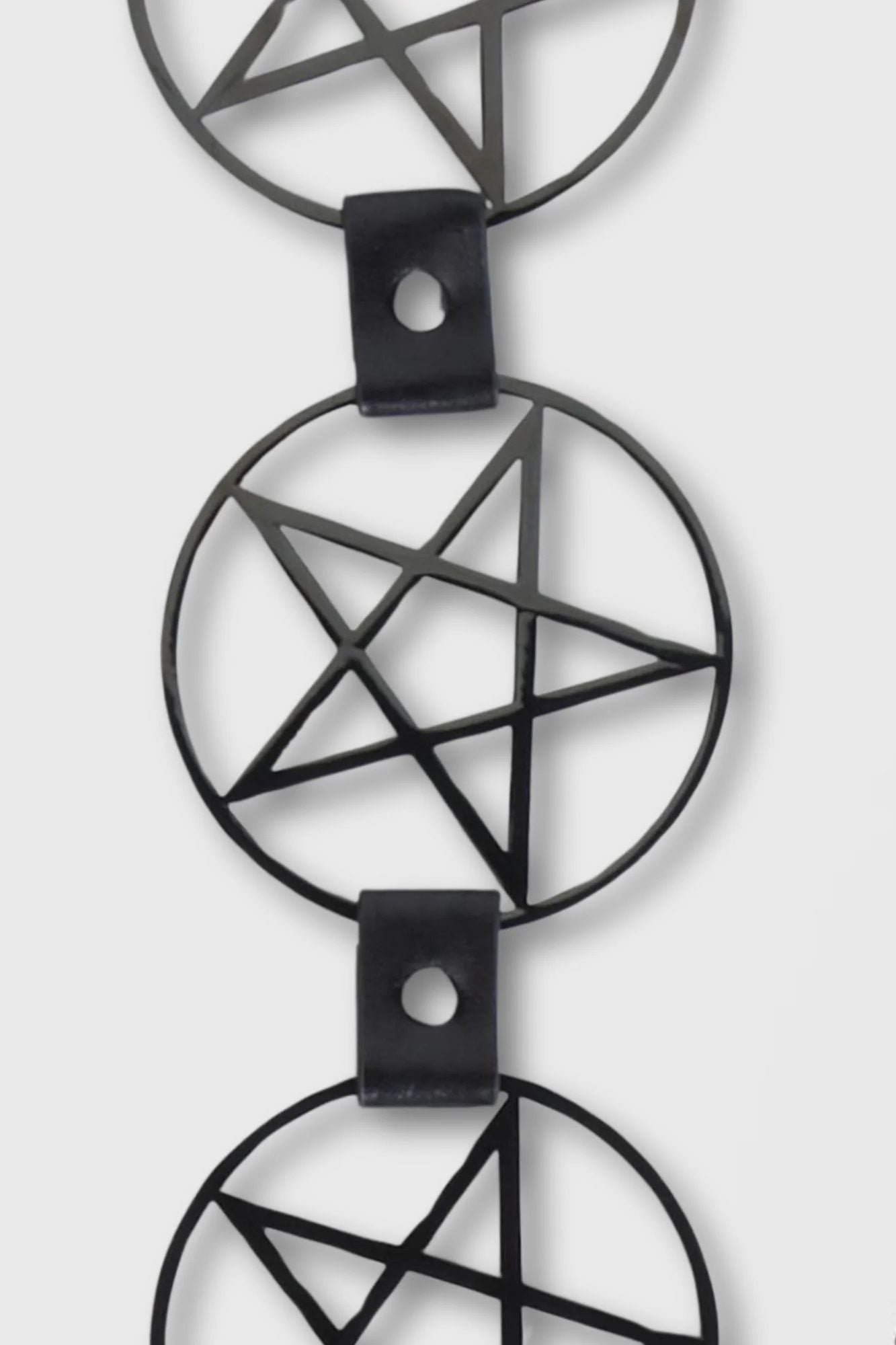 Killstar Pentagram Riem Zwart