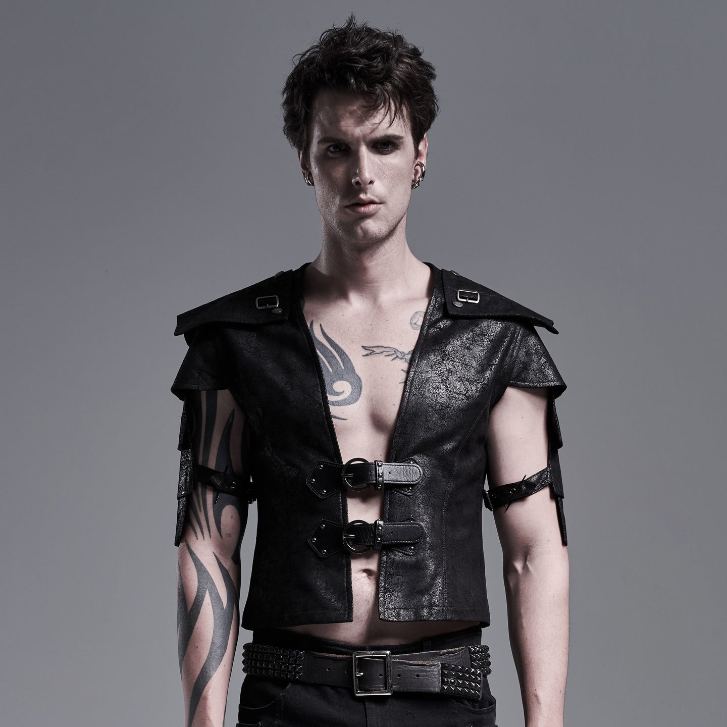 Gladiator Top Zwart