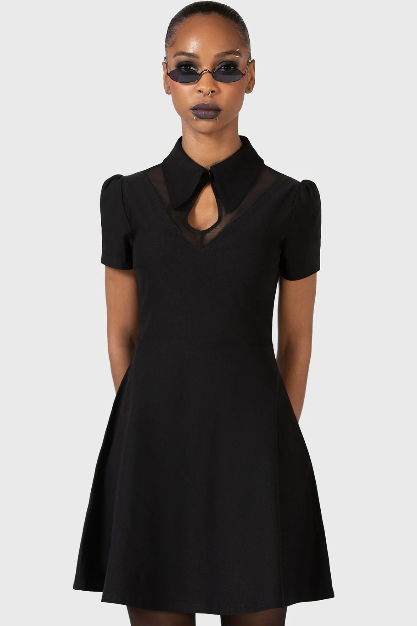 Kihilist Wept Inside Mini Jurk