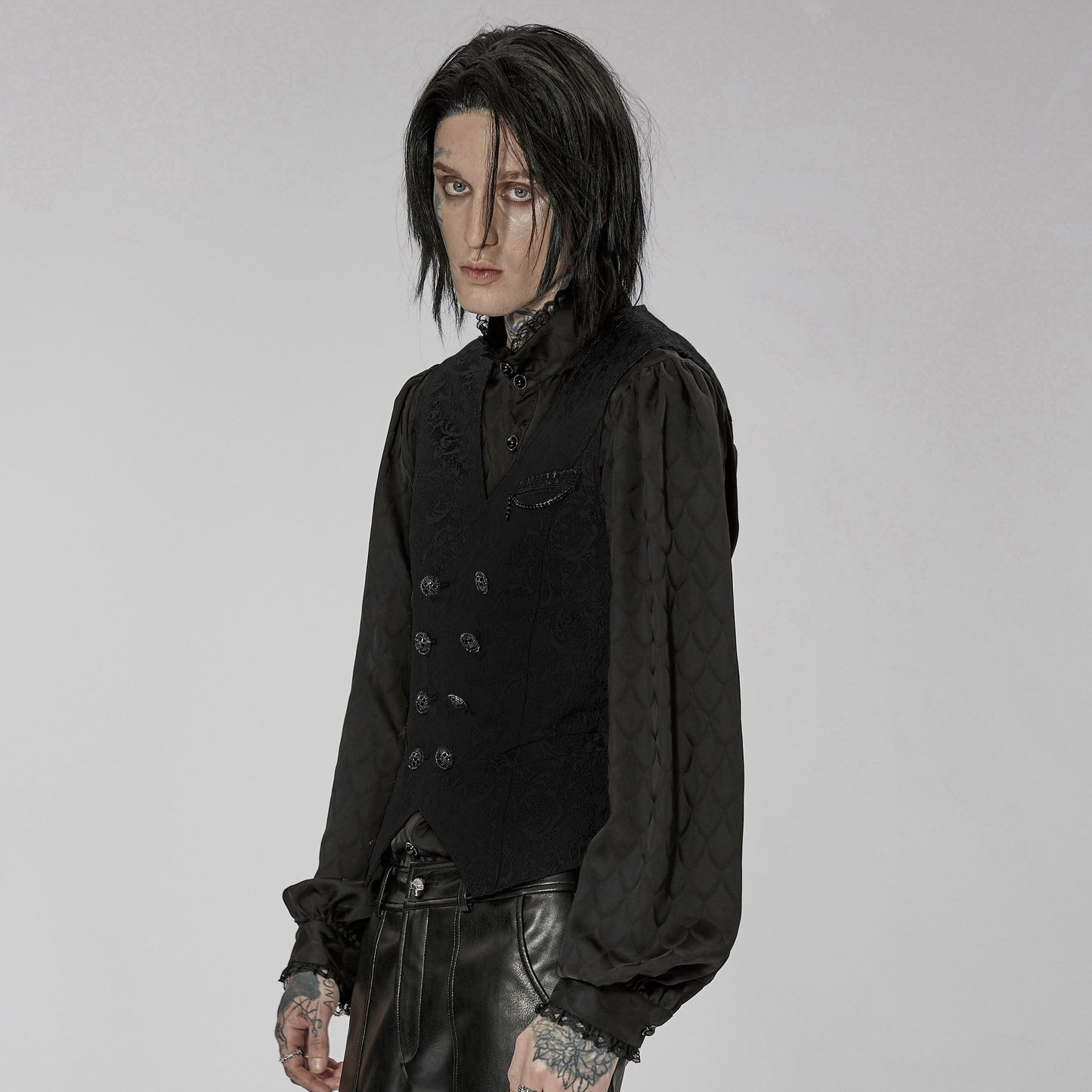 Somebody Waistcoat Black