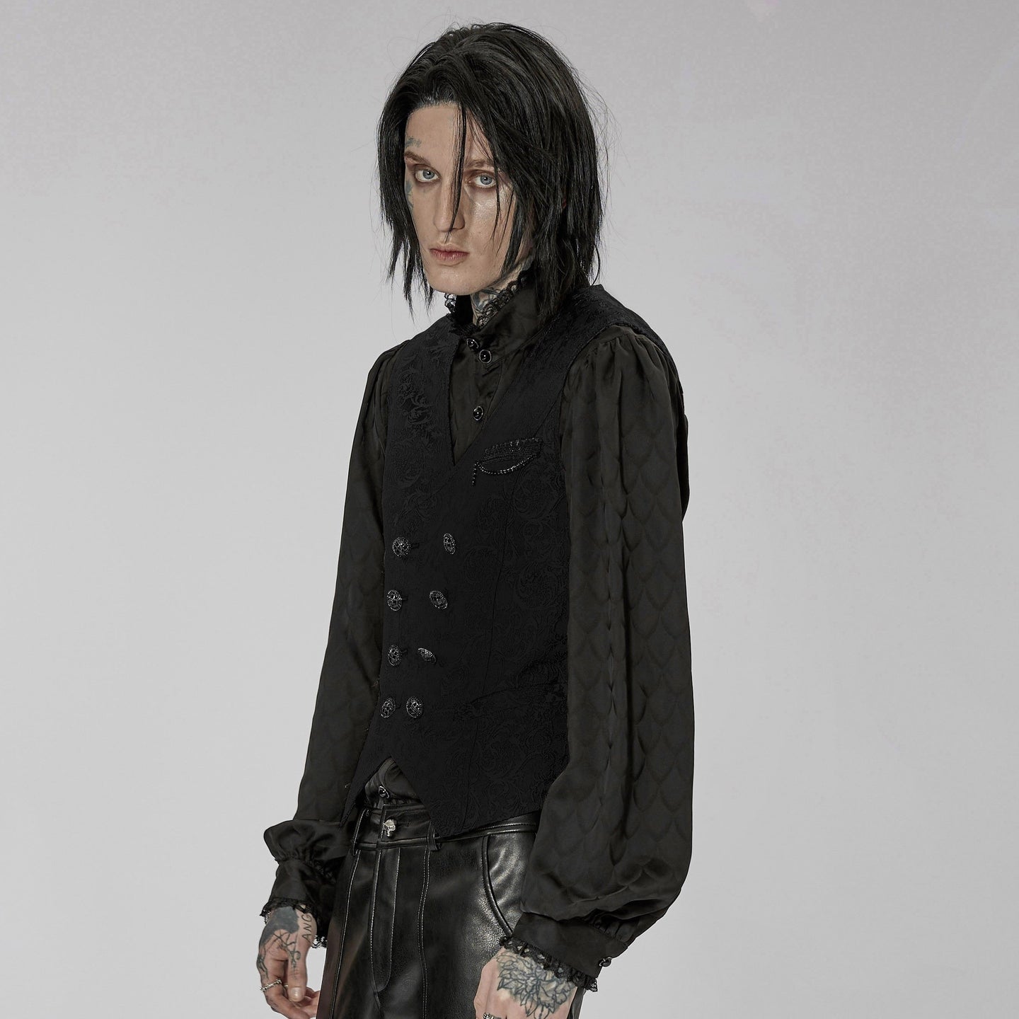 Somebody Waistcoat Black