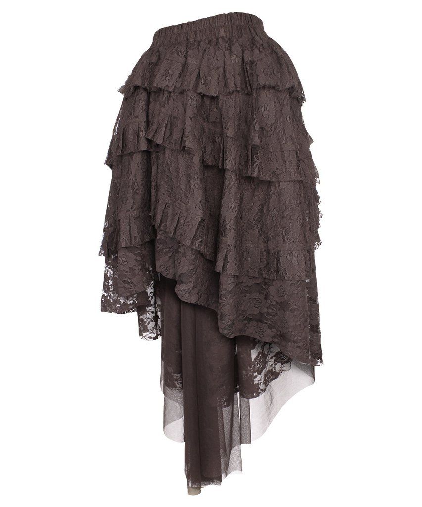 Come to Me Skirt Brown