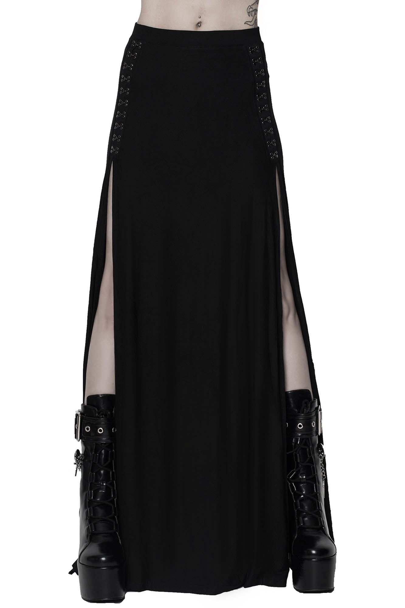 Killstar Snarl Maxi Rok