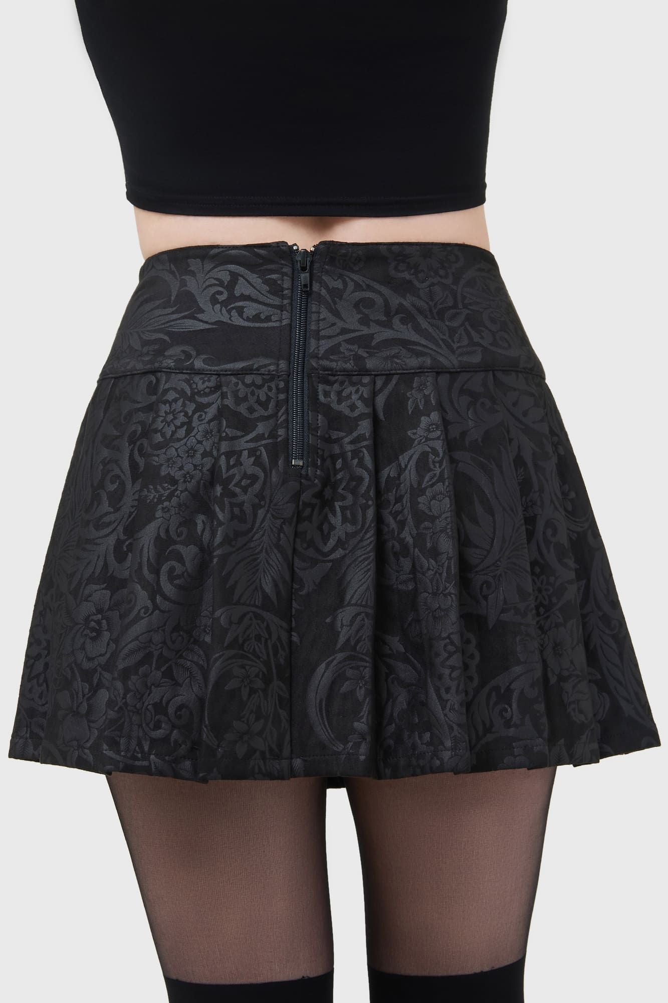 Killstar Bat Girl Skirt Black Lily