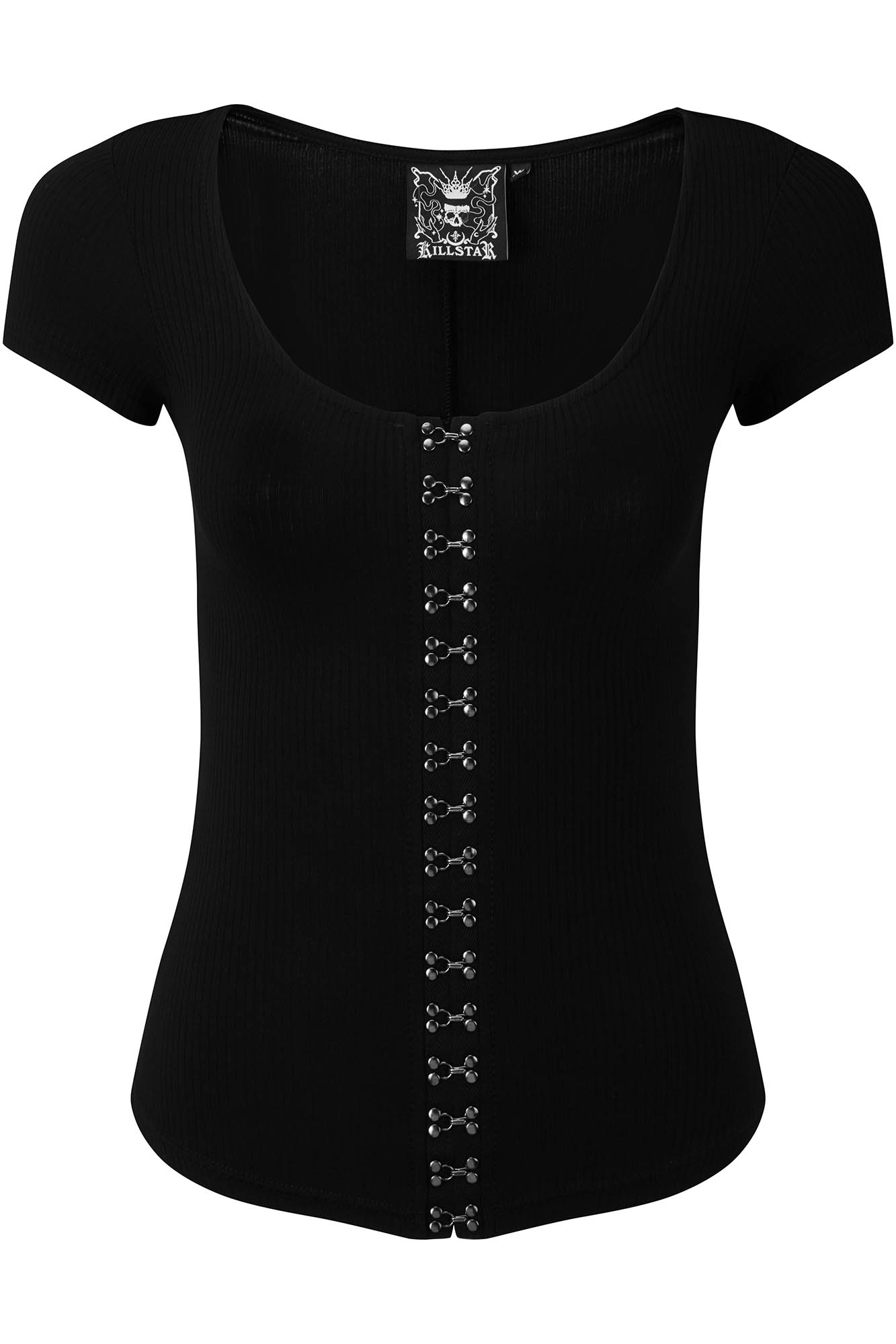 Killstar Eye C U Cap-Sleeve Top